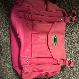 Hot pink purse